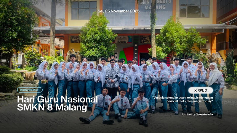 Fotbar X RPL D - Hari Guru